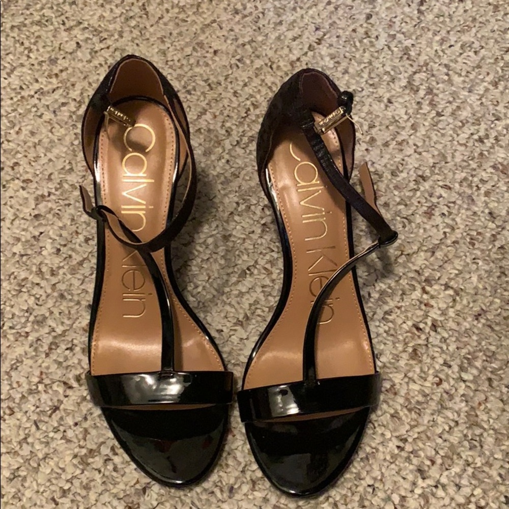 Black brand new Calvin Klein heels